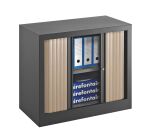 Armoires à rideaux Eco-conçue Décor Monobloc H 70 x L 120