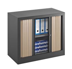 Armoires à rideaux Eco-conçue Décor Monobloc H 70 x L 120