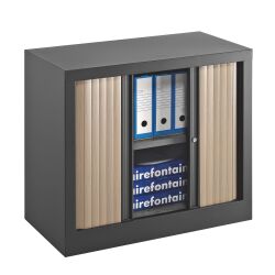 Armoires à rideaux Eco-conçue Décor Monobloc H 70 x L 120