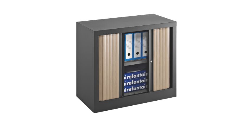 Armoires à rideaux Eco-conçue Décor Monobloc H 70 x L 120