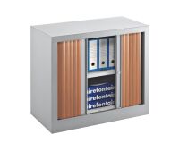 Armoires à rideaux Eco-conçue Décor Monobloc H 70 x L120