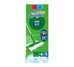 Kit balai Swiffer + 8 recharges lingettes pour sol
