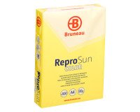 Papel color A4 80 g Bruneau Reprosun colores vivos - Paquete de 500 hojas