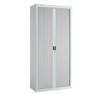 Armoire à rideaux démontables Economique 195 x 90 cm corps gris clair