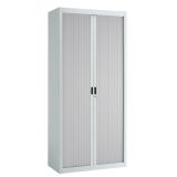 Armoire à rideaux démontables Economique 195 x 90 cm corps gris clair
