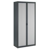 Armoire à rideaux démontables Economique 195 x 90 cm corps anthracite