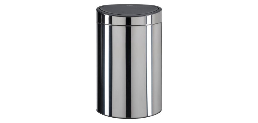 Poubelle 40 litres Brabantia Touch Bin, ovale