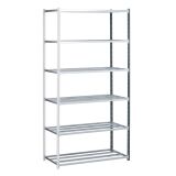 Rayonnages Industri’Pro élément suivant H 250 x L 127 x P 60 cm tôle d'acier galvanisé