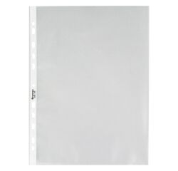 Doos 100 hoesjes Bruneau geperforeerd polypropyleen 9/100