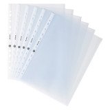 Perforated pockets Bruneau A4 grained polypropylene 9/100th - Box of 100
