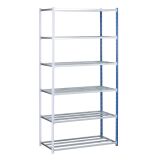 Rayonnages Industri’Pro élément suivant H 250 x L 127 x P 60 cm tôle d'acier galvanisé