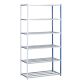 Rayonnages Industri’Pro élément suivant H 250 x L 127 x P 60 cm tôle d'acier galvanisé