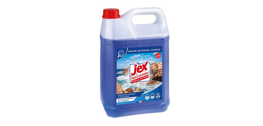 Nettoyant désinfectant Jex Express marine - Bidon de 5 litres