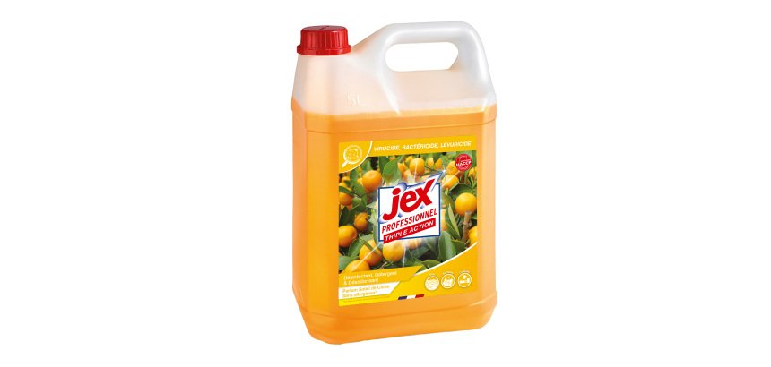 Nettoyant désinfectant Jex Express pamplemousse - Bidon de 5 litres