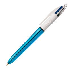 Boligrafo 4 colores Bic Shine Colores metalizados 
