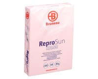 Paper A4 pastel colours pink 80 g Bruneau Reprosun - Ream of 500 sheets