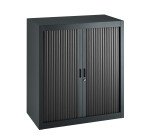 Armoire à rideaux démontables Economique 100 x 90 cm corps anthracite