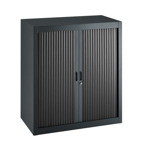 Armoire à rideaux démontables Economique 100 x 90 cm corps anthracite