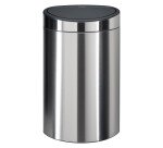 Poubelle 40 litres Brabantia Touch Bin ovale inox mat