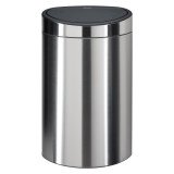 Poubelle 40 litres Brabantia Touch Bin ovale inox mat