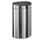 Poubelle 40 litres Brabantia Touch Bin, ovale