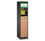 Classeur à rideau bois H 170 cm