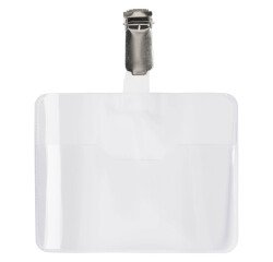 Identificadores con clip Budget 60 x 90 mm - caja de 25