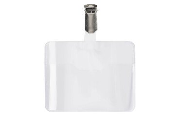 Identificadores con clip Budget 60 x 90 mm - caja de 25