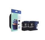 Brother LC123 Pack cartouche de 2 couleurs noire pour imprimante jet d'encre