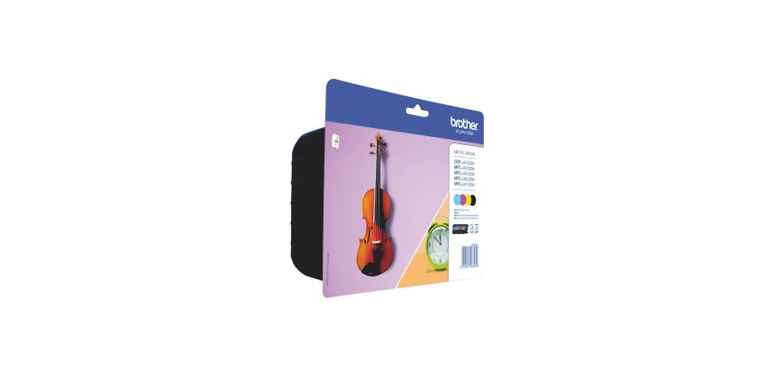Pack of 4 cartridges Brother LC127XL black + colours