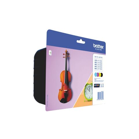 Brother LC127XL Pack cartuchos originales alta capacidad negro + tricolor