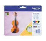 Cartouche encre Brother LC127XL haute capacité pack de 4 couleurs