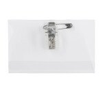 Badges combi pince + épingle 54 x 90 mm - Boîte de 50