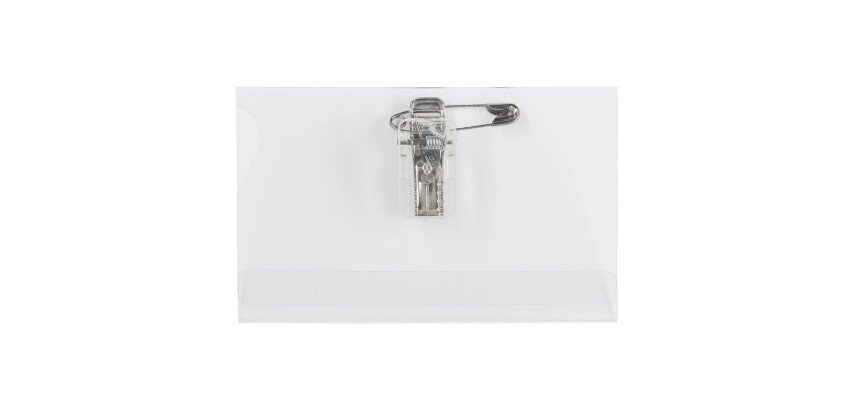 Abzeichen Kombi-Nadel und -Anstecknadel 54 x 90 mm - Packung mit 50 Stück