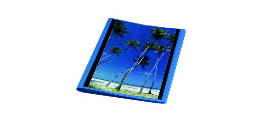 Protège-documents personnalisable Viquel polypropylène opaque A4 60 pochettes - 120 vues couleur