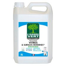 Nettoyant vitres L'Arbre Vert professionnel - Bidon de 5 L