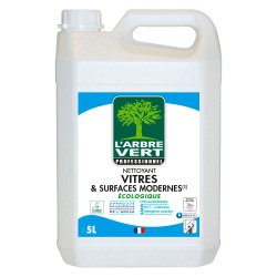 Nettoyant vitres L'Arbre Vert professionnel - Bidon de 5 L