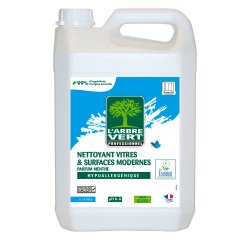 Nettoyant vitres L'Arbre Vert professionnel - Bidon de 5 L