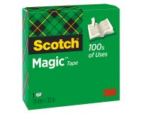 Cinta adhesiva invisible 19 x 33 Scotch Magic