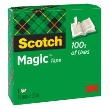 Plakband Scotch Magic invisible 19 mm x 33 m