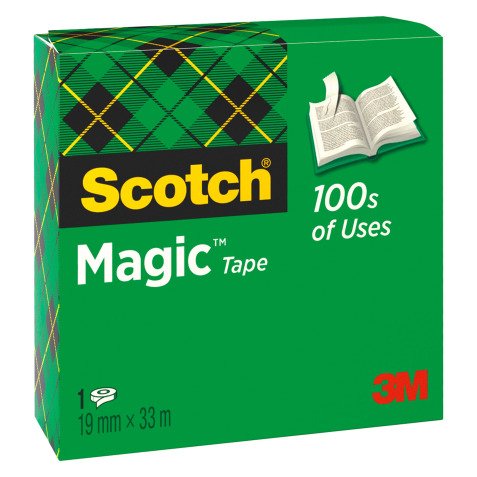 Cinta adhesiva invisible 19 x 33 Scotch Magic