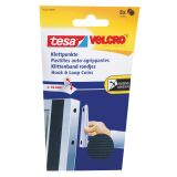 Boite de 8 pastilles velcro noir