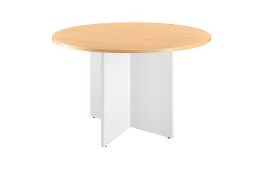 Mesa redonda Haya 120 cm patas en cruz Excellens