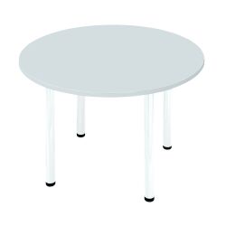 Table de réunion 4 piètements tube métal Excellens