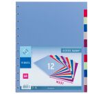 Intercalaires à onglets couleurs Viquel - paquet de 12