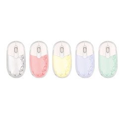 Ratón inalámbrico con luminoterápia Lumy TnB color blanco