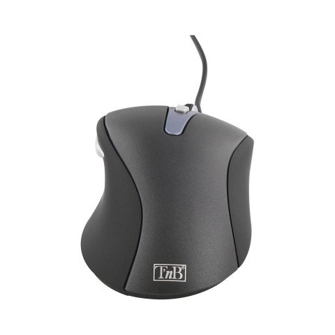 Ratón con cable ergonómico óptico TnB