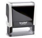 Trodat Printy 4915 sello con texto personalizable 8 líneas 70 x 25 mm monocromo