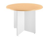 Mesa redonda Haya 100 cm patas en cruz Excellens