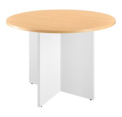 Mesa redonda Haya 100 cm patas en cruz Excellens